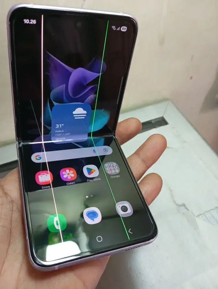 SAMSUNG GALAXY Z FLIP 3 5G 8/128 GB 
ORIGINAL SEIN SAMSUNG INDONESIA