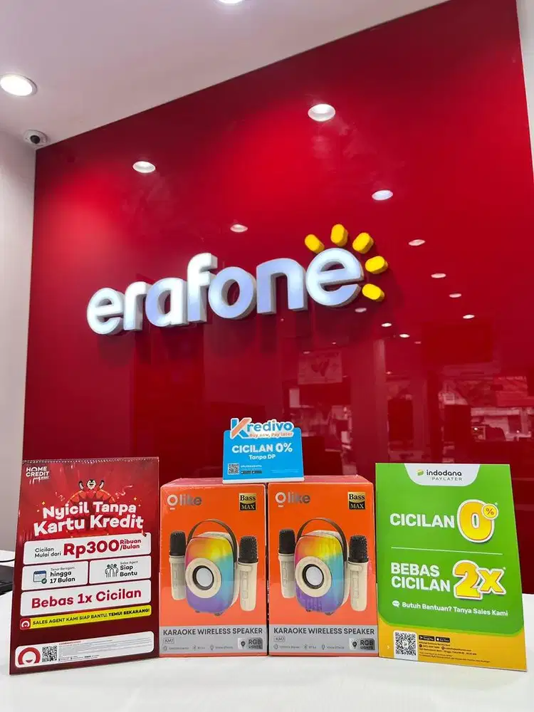 OLIKE KARAOKE SPEAKER KM7 II PEMBAYARAN BISA CASH/CRADIT, CUKUP E-KTP