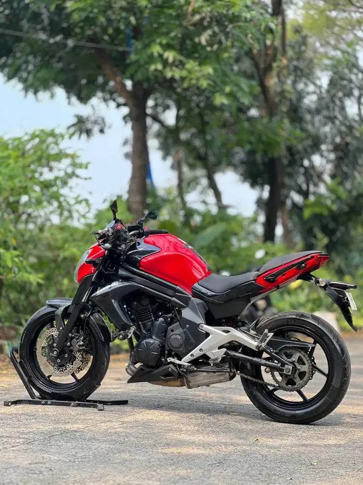 KAWASAKI ER6N 650 2012 MERAH KM 14K PAJAK PANJANG NO MINUS