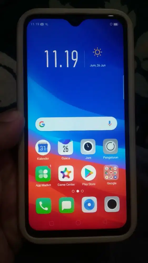 Di jual satu unit handphone Oppo a5s