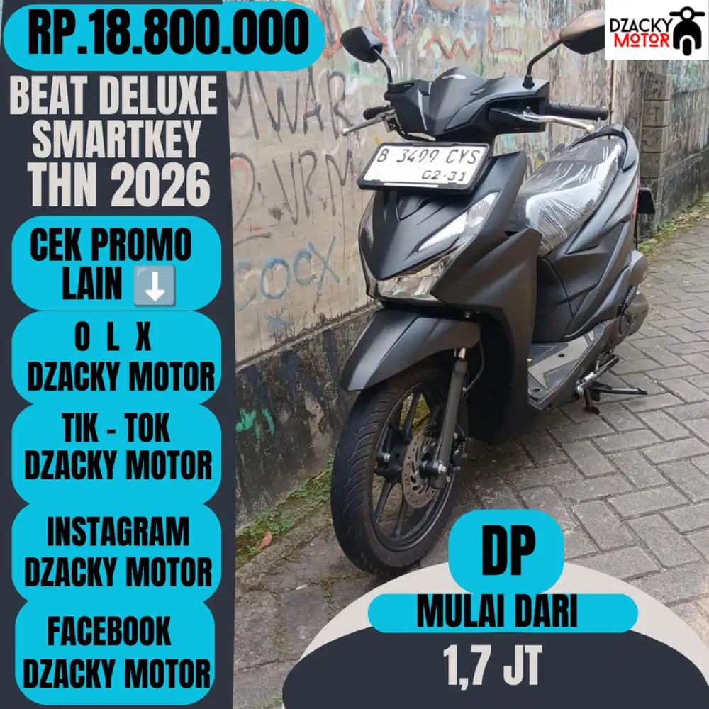 BEAT DELUXE SMARTKEY THN 2026 SECOND LIKE NEW