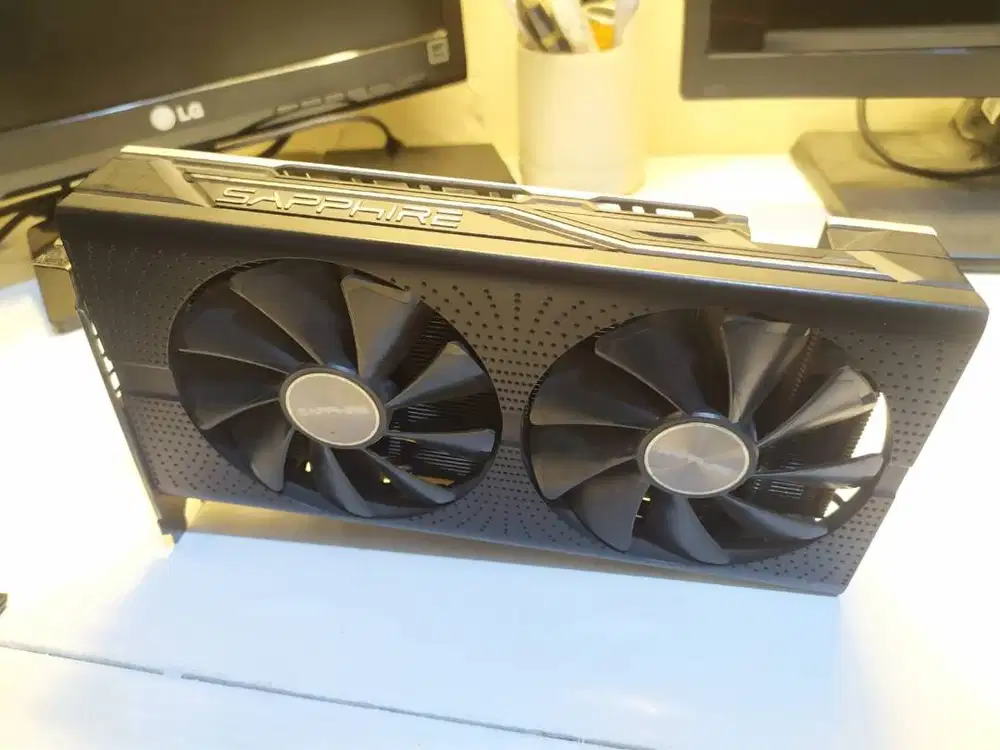 Vga card komputer Gaming Saphire - RX580 4G normal siap tempur
