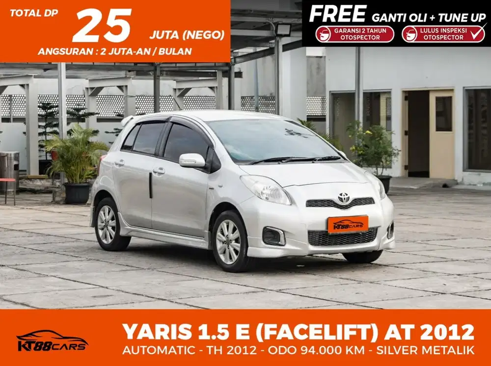 Angsuran 2jtan Toyota Yaris 2012 Bensin