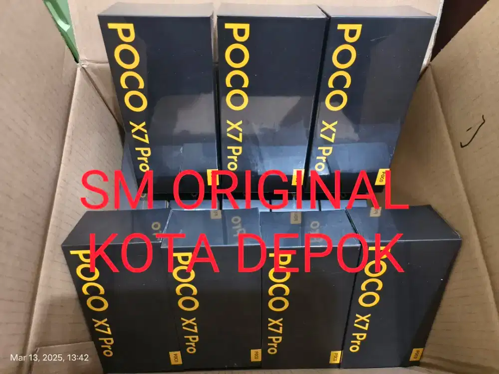 Poco X7 Pro 12/512 GB Segel BNIB Garansi Resmi  Xiaomi POCO X7 Pro