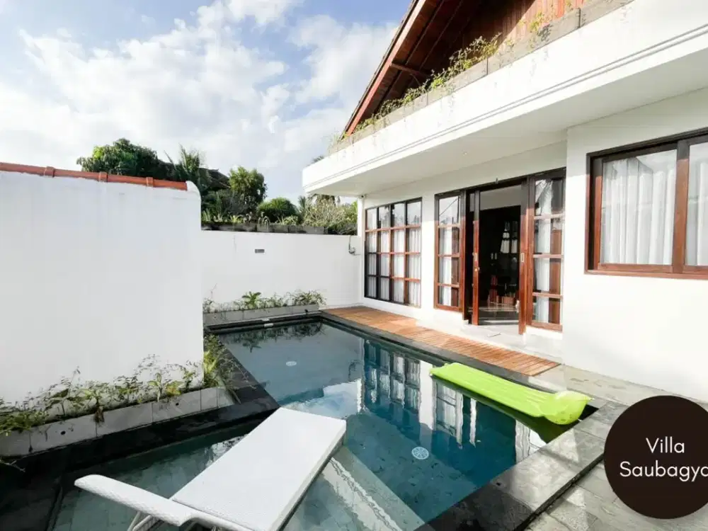 Villa Baru dijual di Ubud fully furnished view sawah