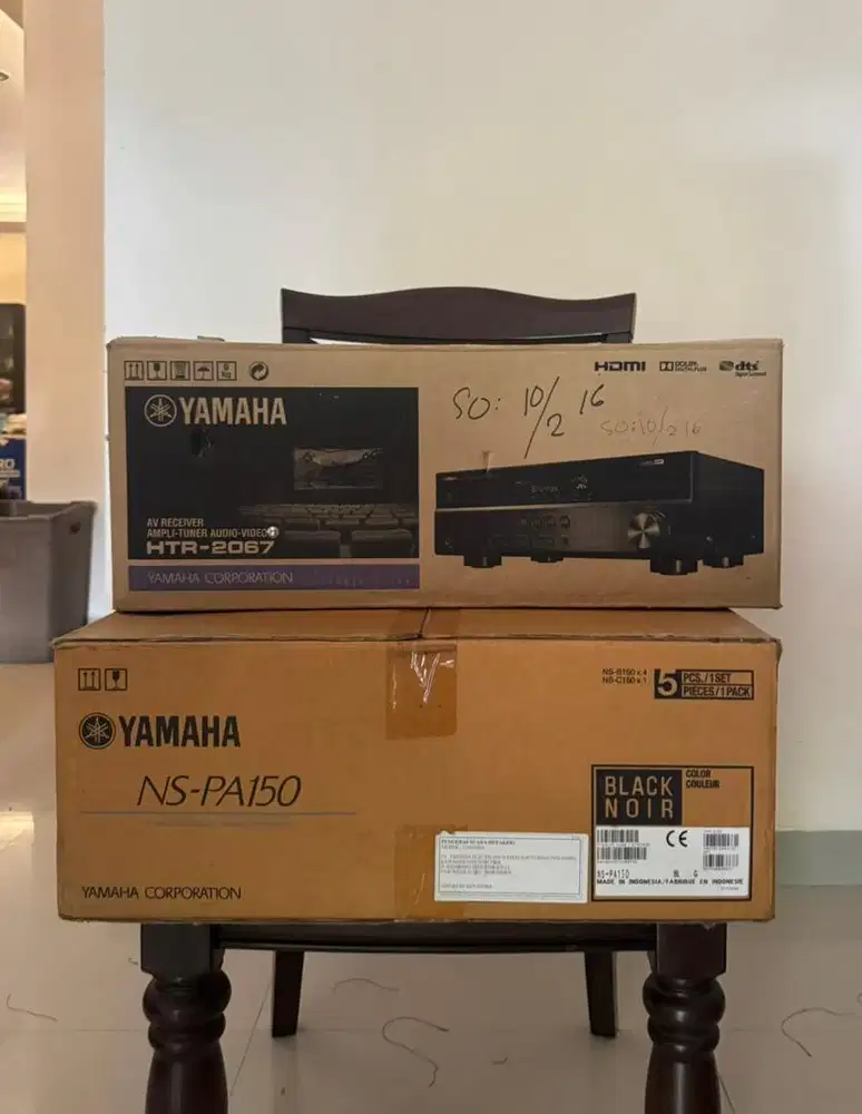 Yamaha Home Theater Set HTR-2067 + NS-PA150