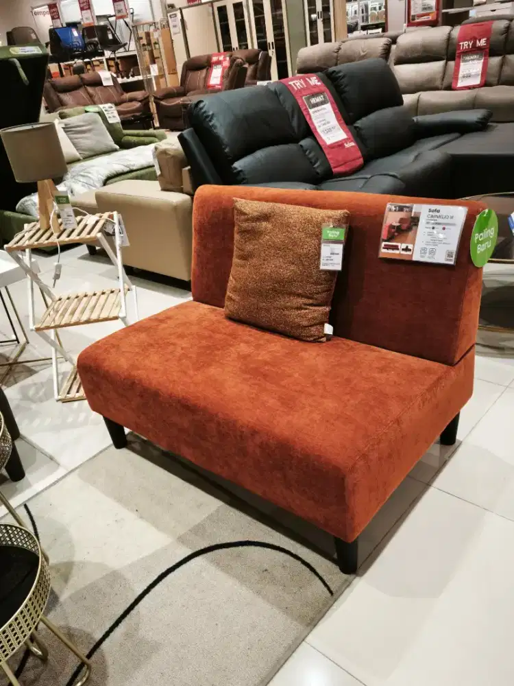 sofa tamu 2 Seater Baru Murah