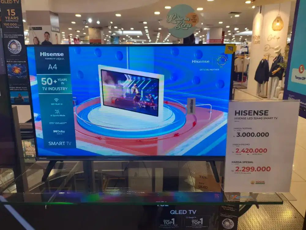 Cash & Kredit HISENSE LED 32A4Q Smart TV
