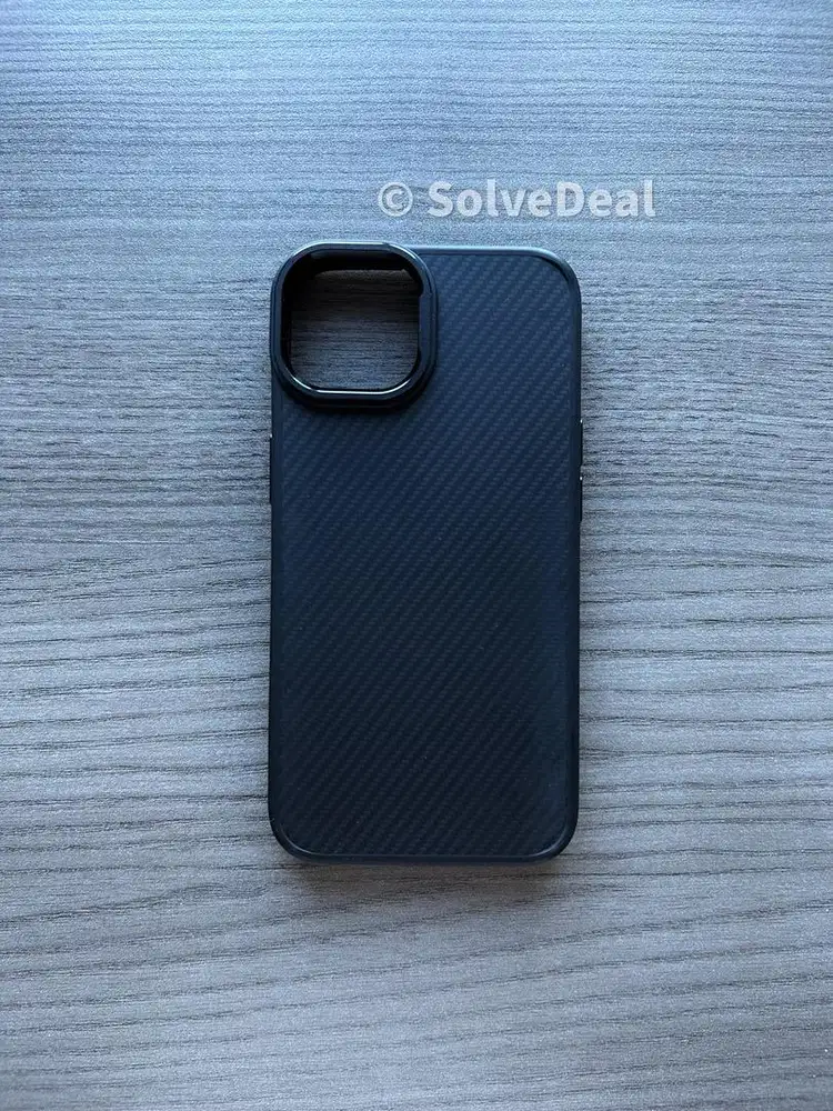 Case Iphone 15 Pro Magsafe Black Cover Pelindung