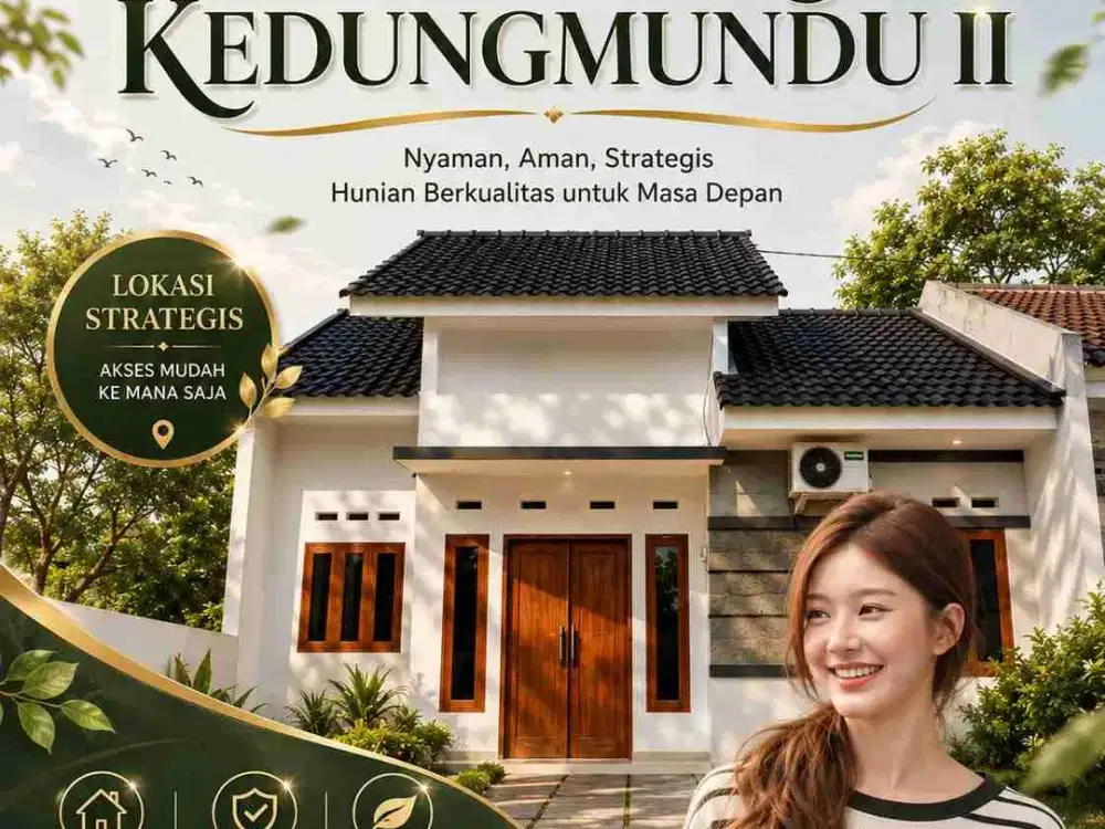 rumah dekat unimus siap huni
