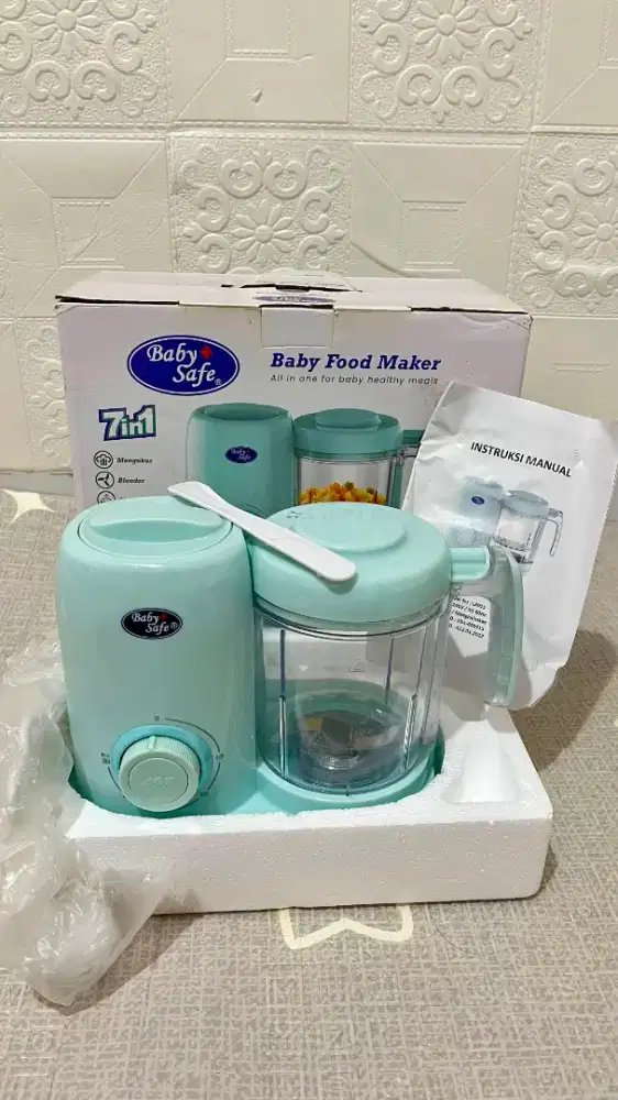 BABY SAFE BABY FOOD MAKER 7in1 LB015 – BARANG BARU