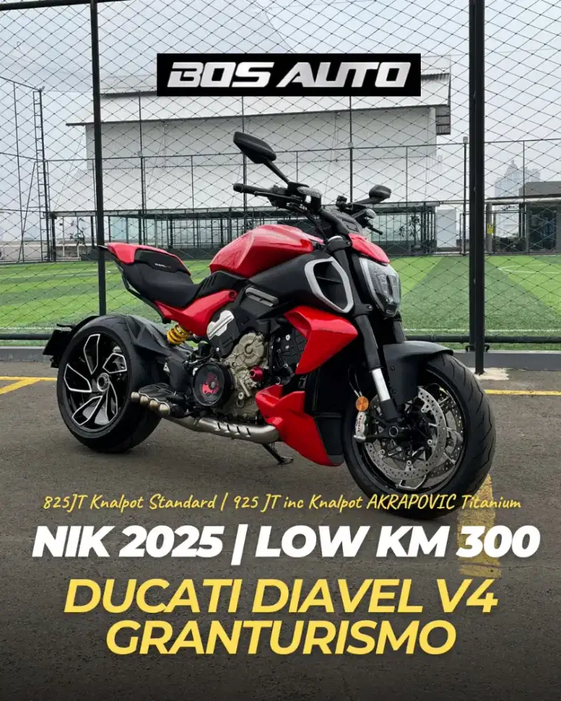 DUCATI DIAVEL V4, KM 300 NIK : 2025