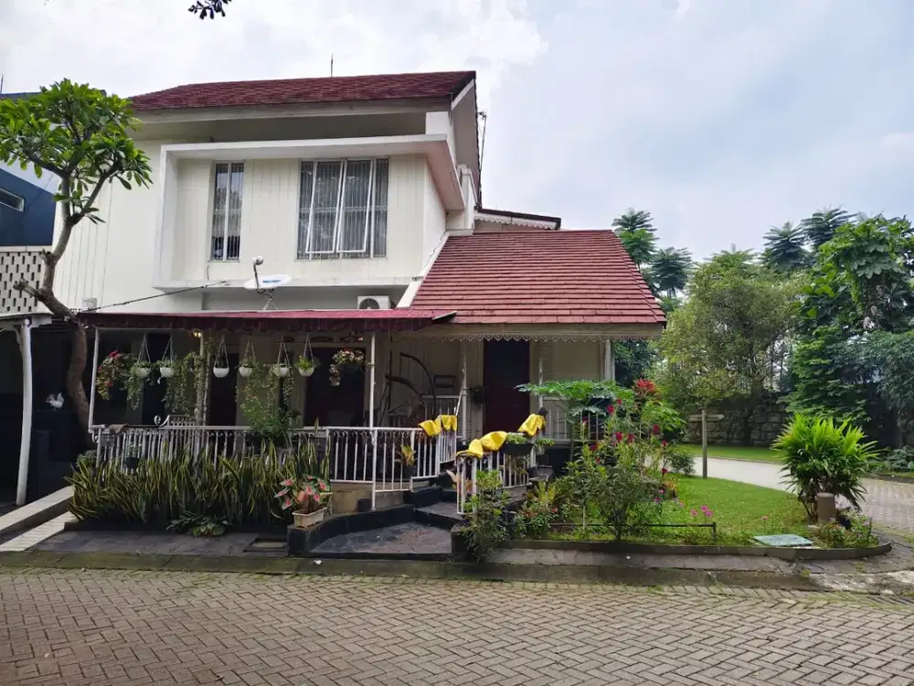 Dijual Rumah Bagus 2 Lantai Dalam Cluster Lokasi Strategis Dekat Global Jaya School di Emerald Bintaro Tangsel Sc-16709