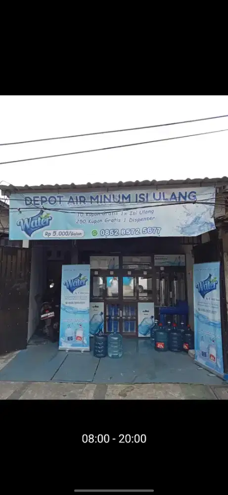 Take over/ oper kontrak usaha depot air minum