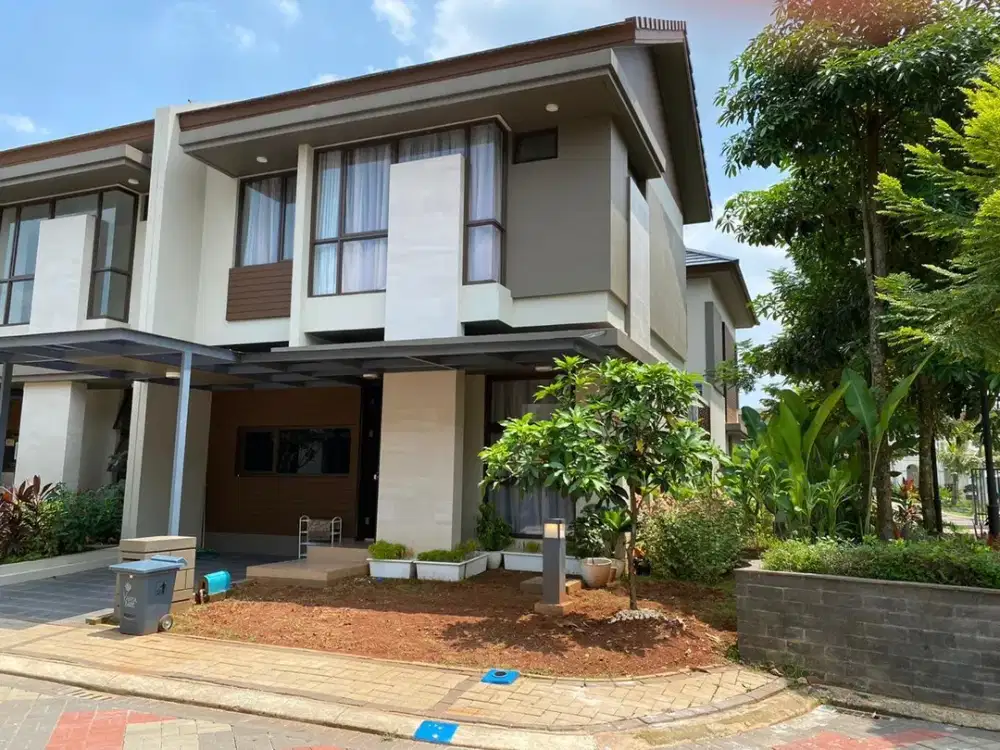 Rumah Sudut Cantik di Vanya Park - Cluster Askara Lokasi dekat sport Club