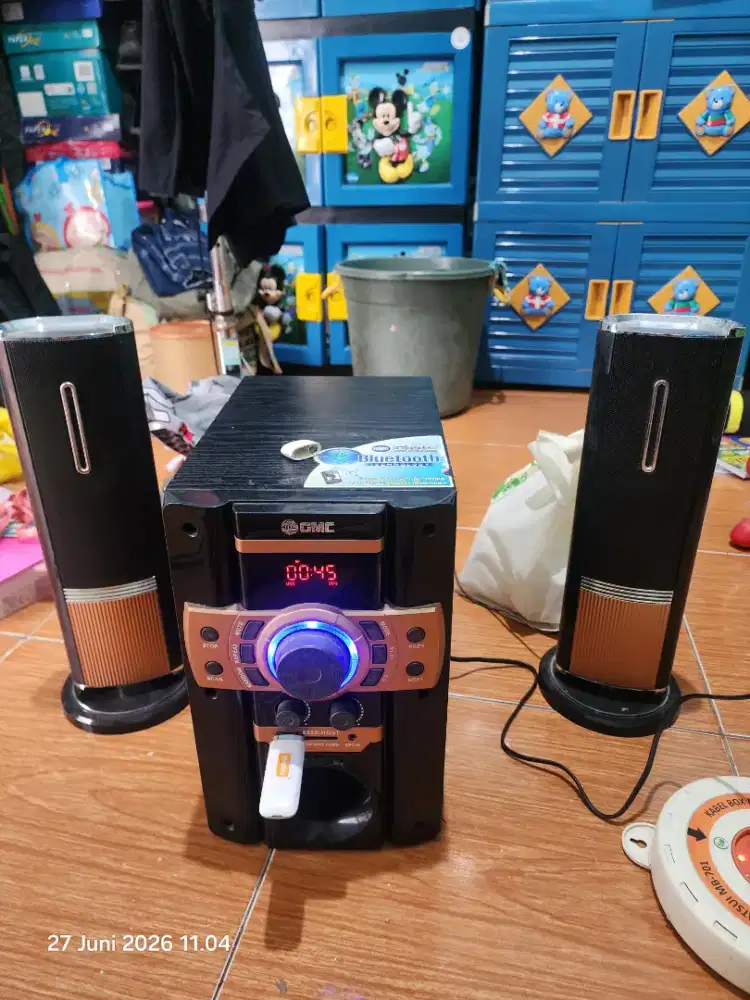 Speaker GMC 885S  Bluetooth + Remote
