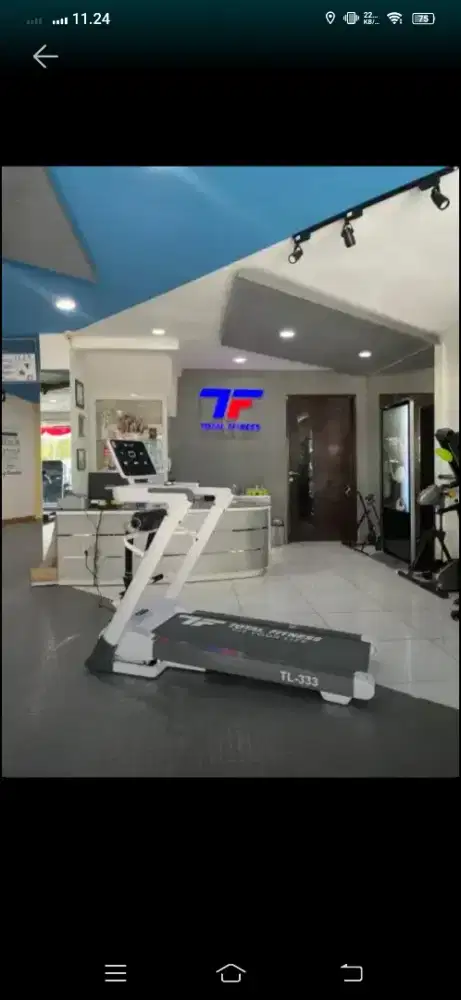 Promo treadmil eletrik jumbo 3fungsi bisa nanjak