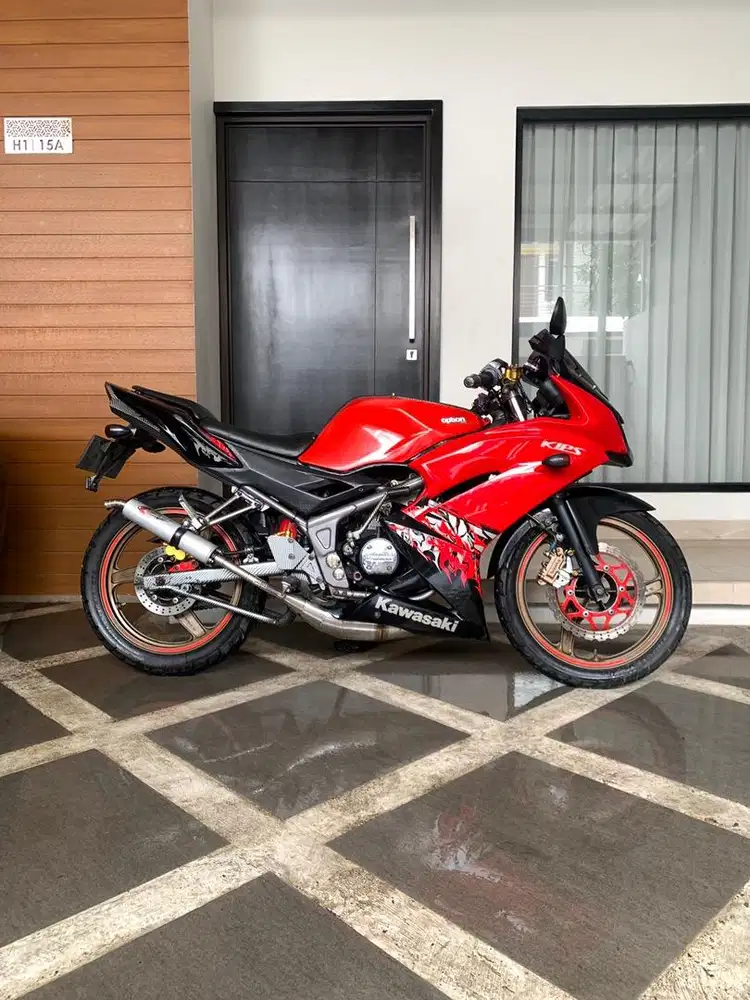 KAWASAKI NINJA RR 2013 NEW PAJAK ON, PLAT DKI, SRT LGKP, KUNCI 2 JOSSS