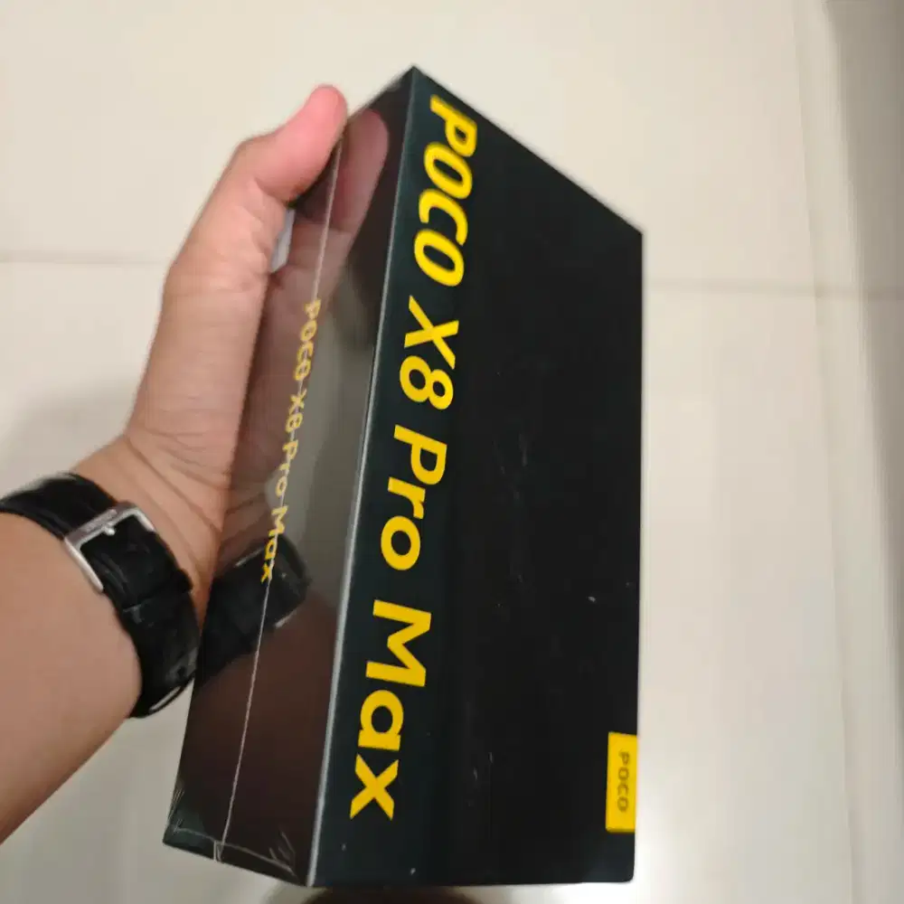 POCO X8 PRO MAX 12/512 GARANSI RESMI XIAOMI 15 BULAN NO REPACK