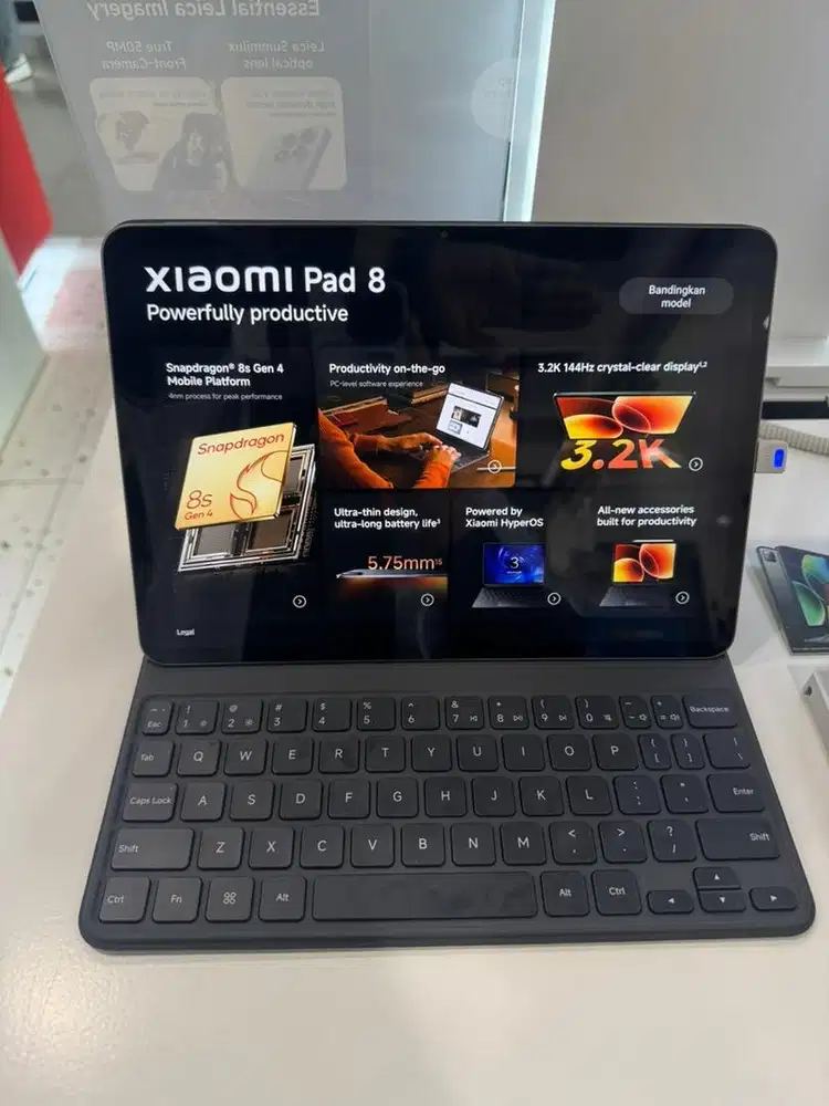 Xiaomi Pad 8 include WPS PC LEVEL