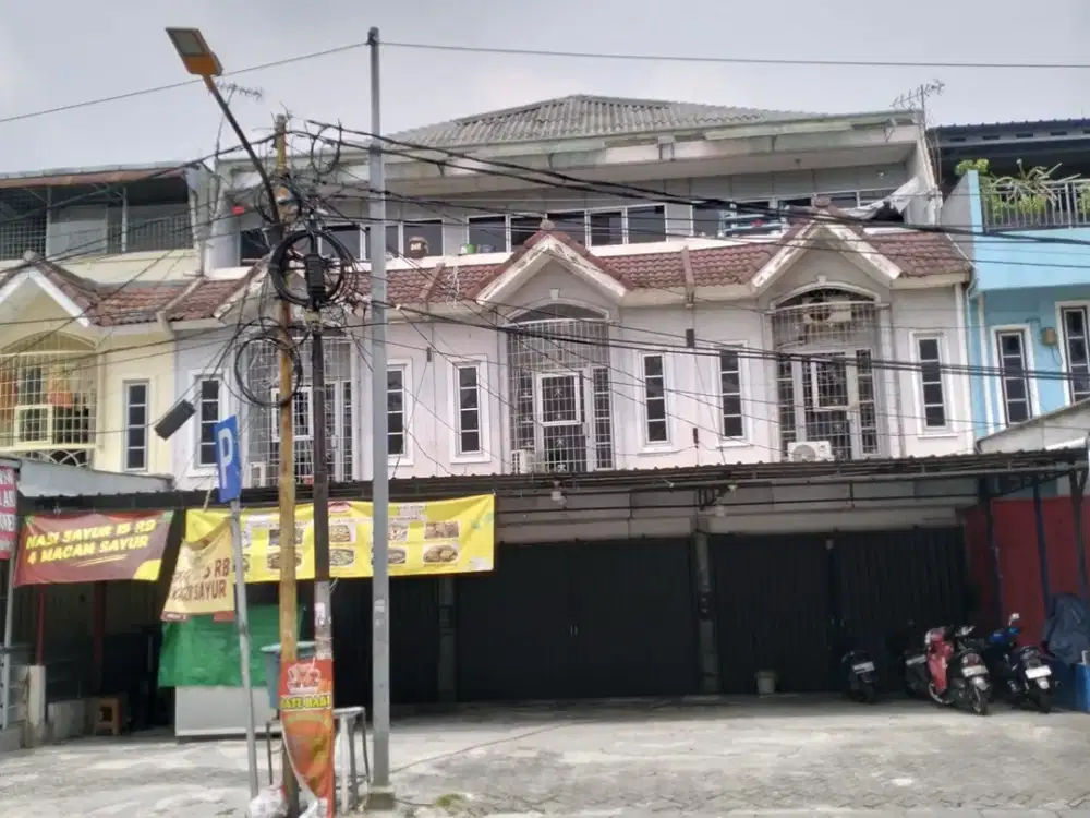 dijual ruko gandeng 3 taman palem lestari
