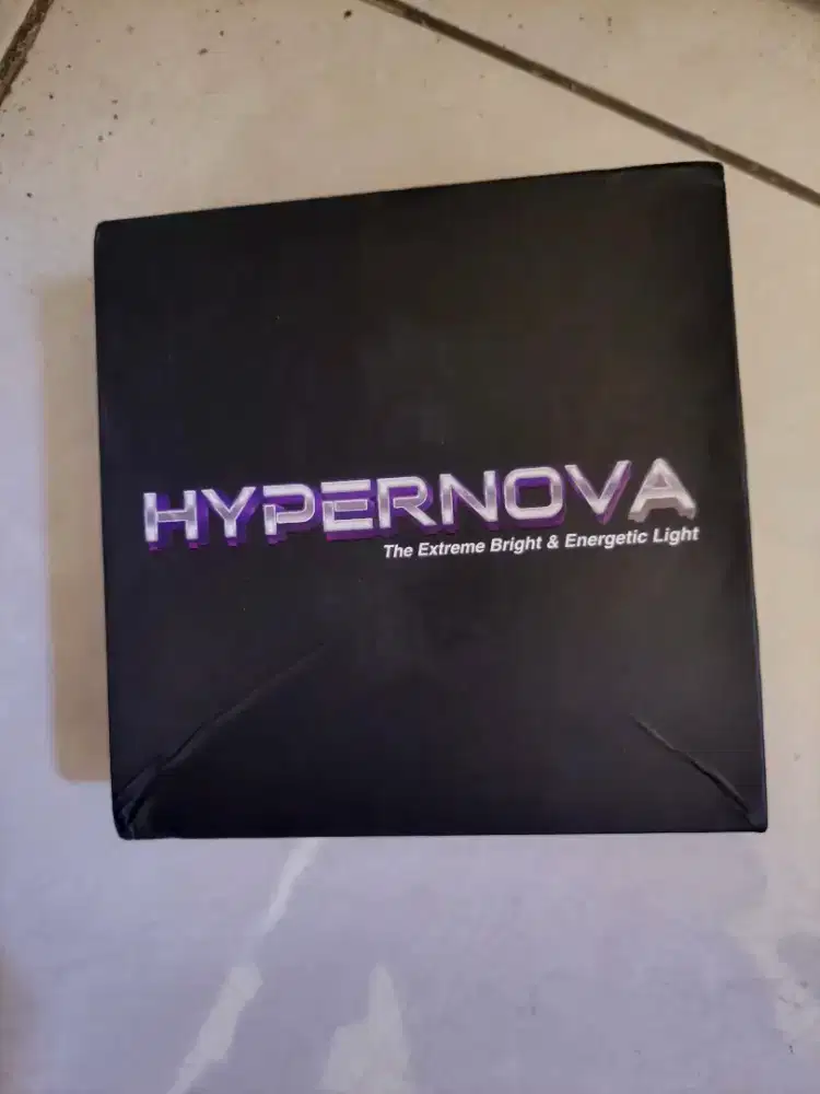 Lampu Sorot Hypernova HR-X1 Plus (1set 2pcs), Lengkap Relay & Bracket