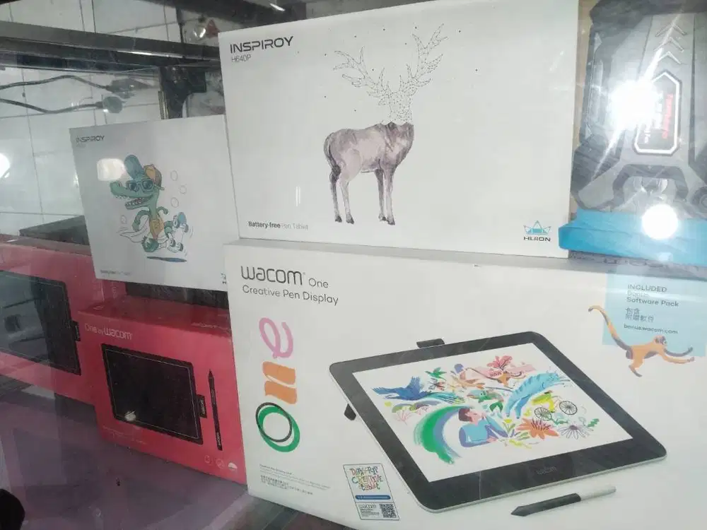 Pen Tab, Drawing Pad Huion, Wacom