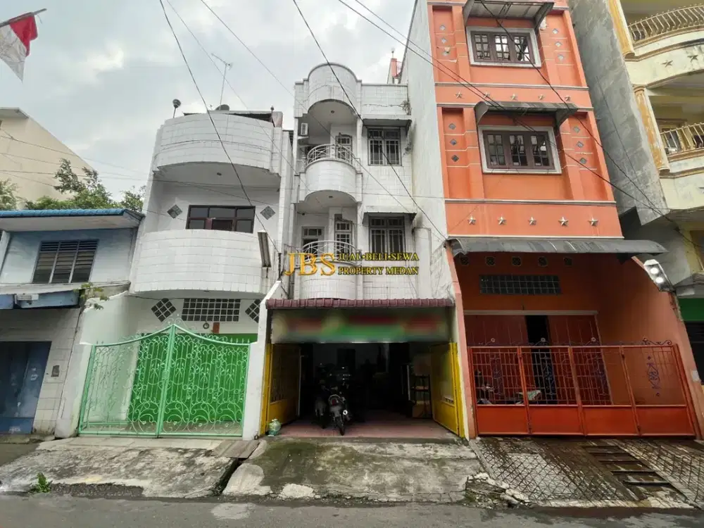 TERMURAH!! Dijual Ruko Siap Huni di Jalan Ansari (Dekat Thamrin) - Medan