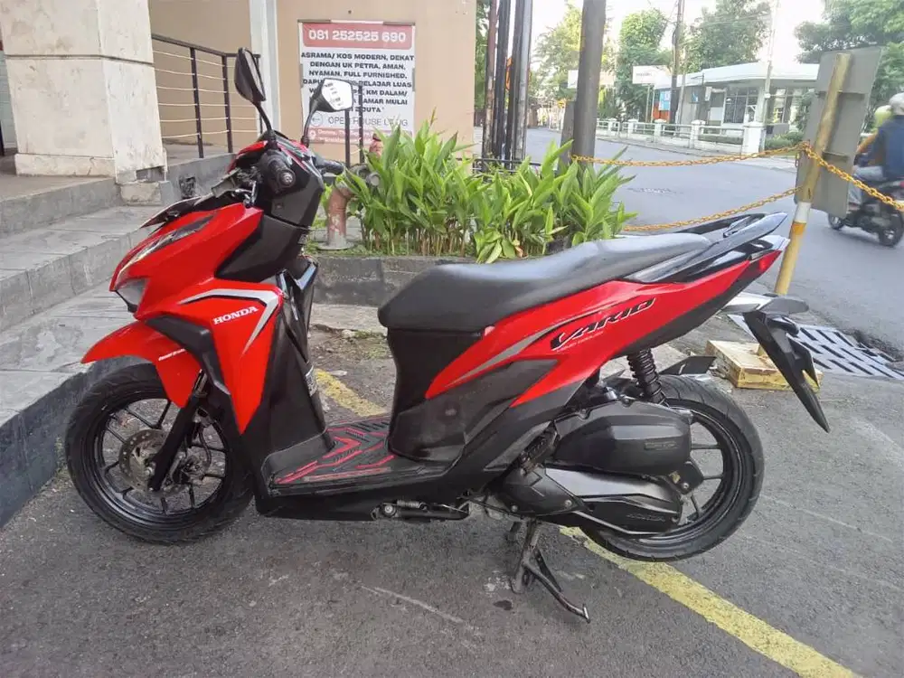 DIJUAL Honda Vario 125 Tahun 2019 Mulus Siap Pakai - Ban Baru aki baru