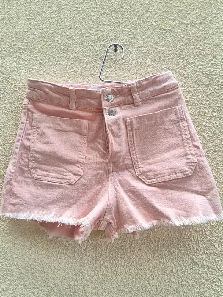 Celana pendek Zara made in turkey warna pink