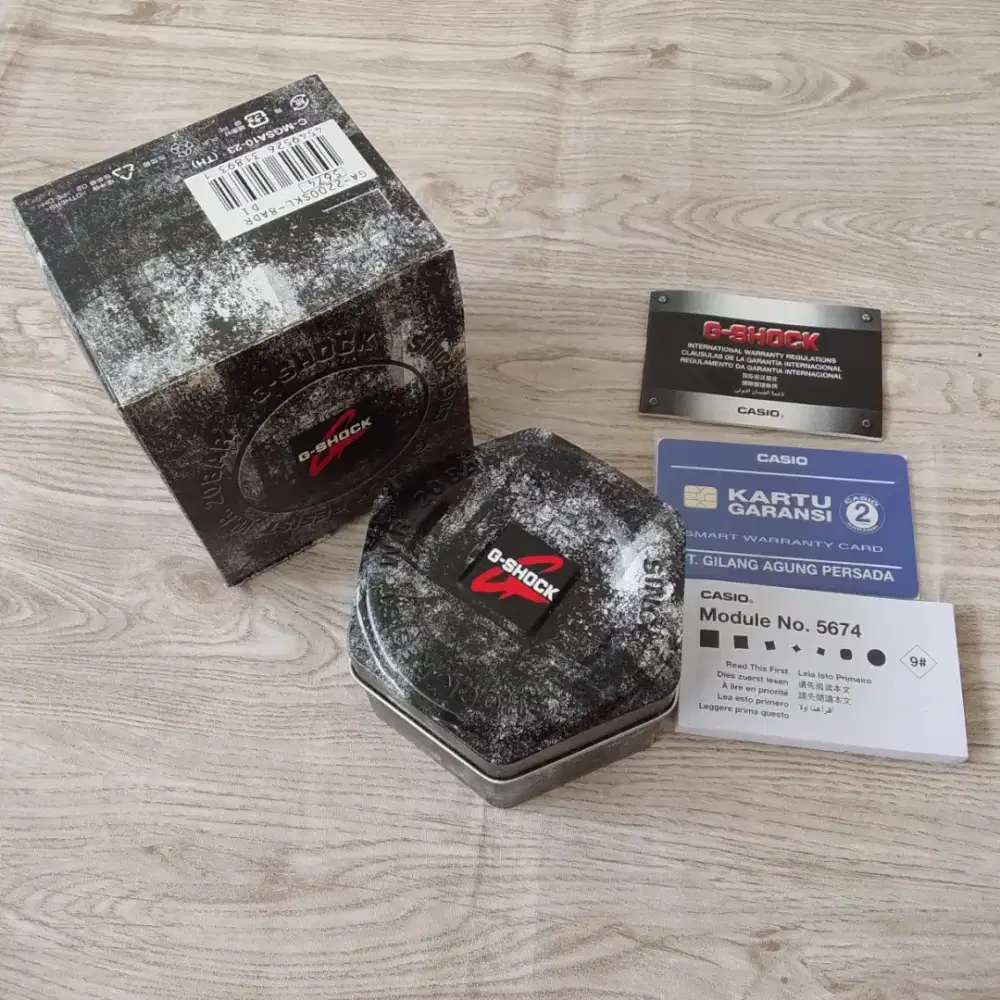 Box Jam G-Shock Hexagonal Ori