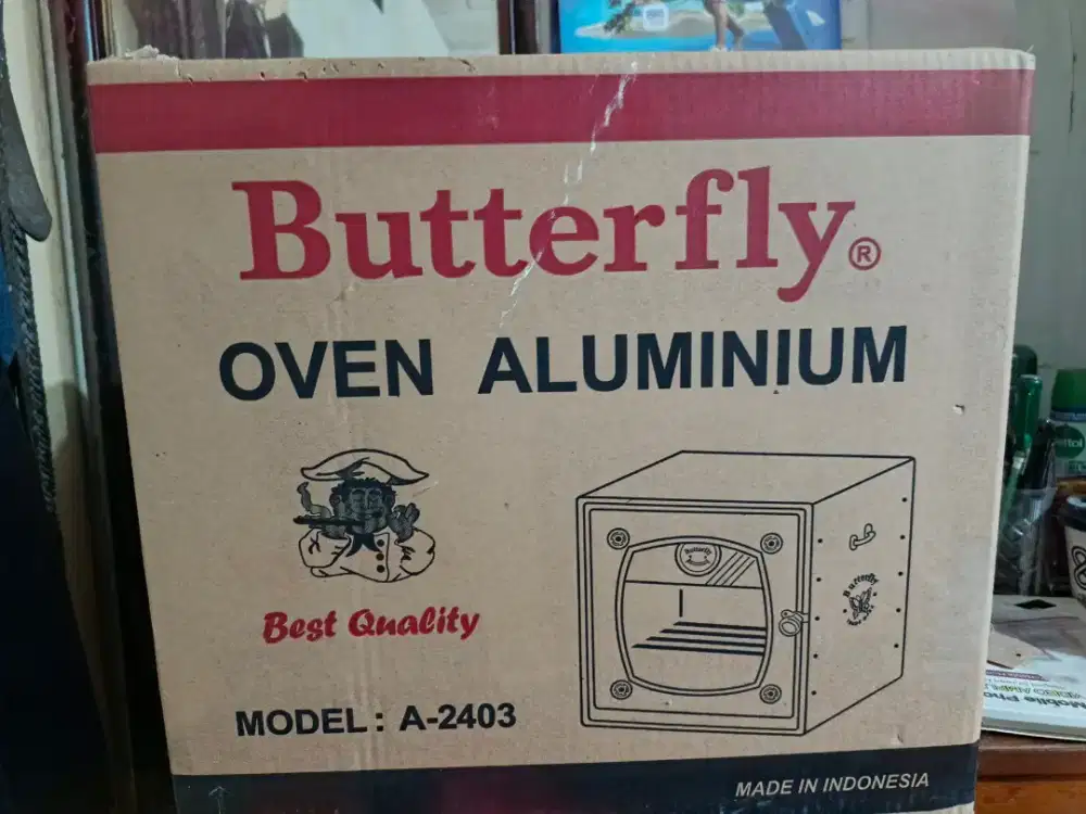 Over butterfly alumunium