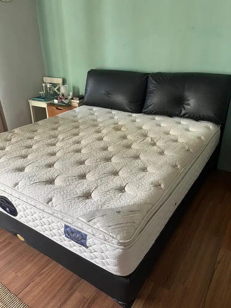 Dijual Spring Air King Size matras dan dipan 180x200 (not King Koil)