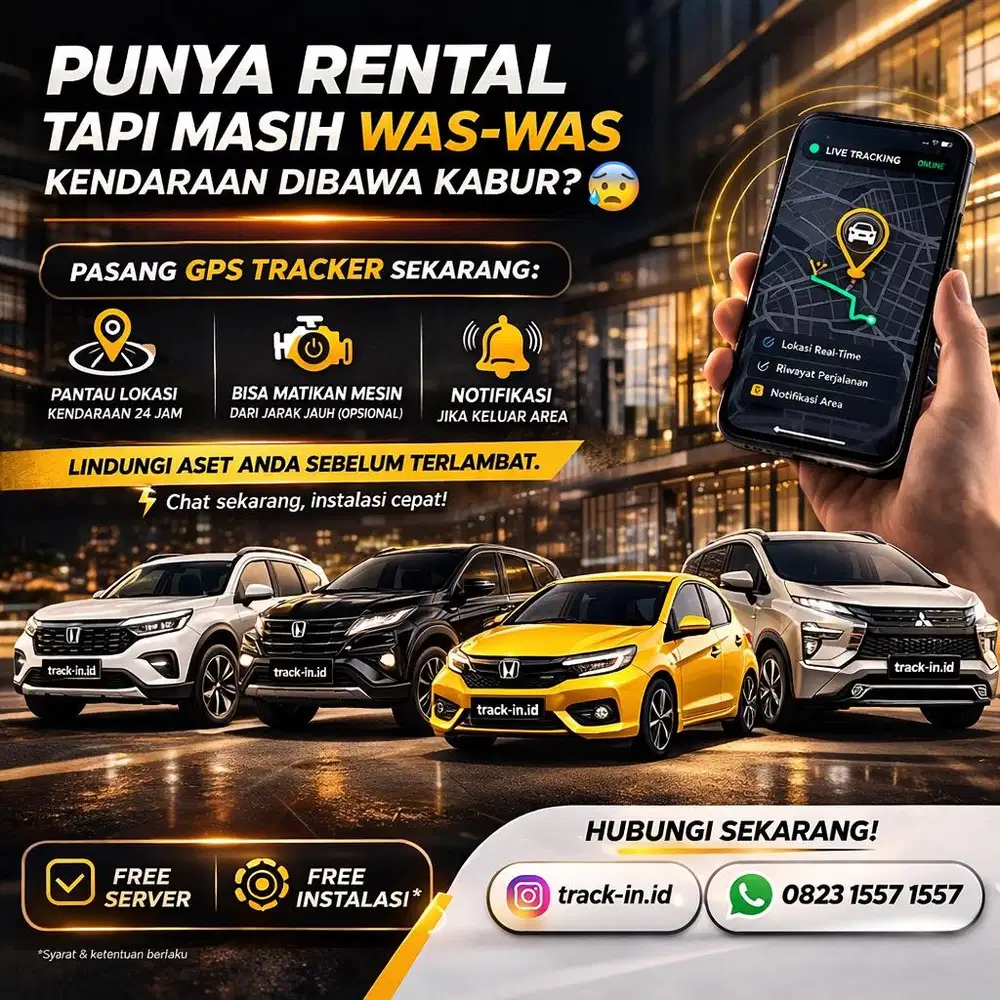Gps Tracker Mobil, Motor, Bus, Truck, Dll.