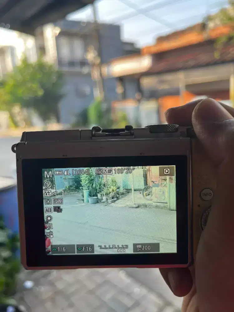 Canon m6 minus fisik sesuai poto