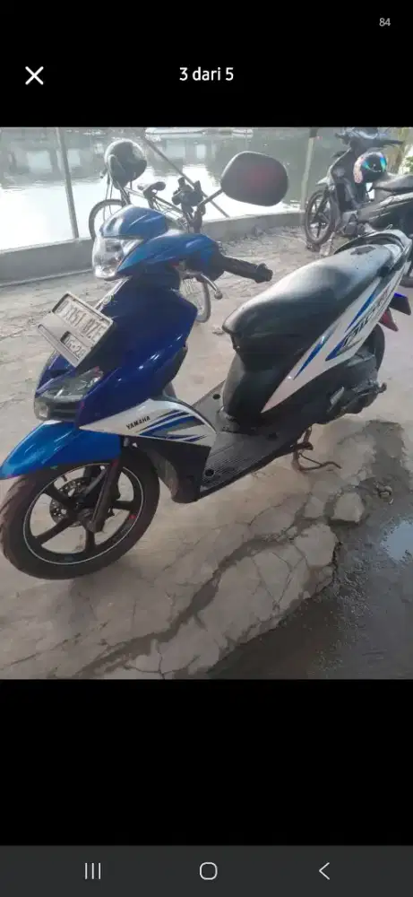 Dijual MIO GT WARNA BIRU TAHUN 2014