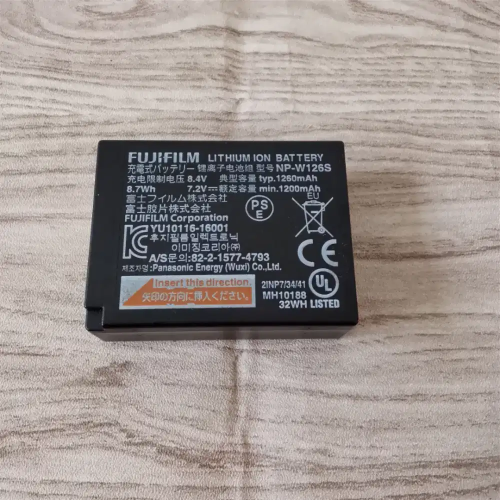 Fujifilm NP-W126S Original Battery