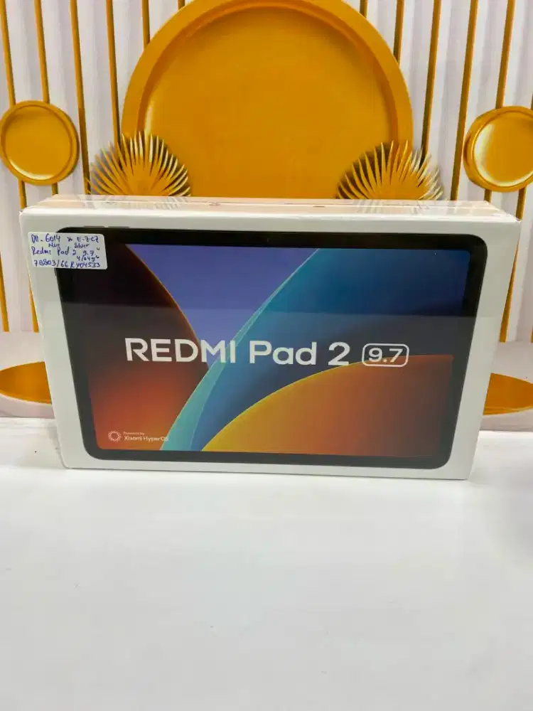 Redmi Pad 2 9,7inchi 4/64Gb Silver Wifi Only New