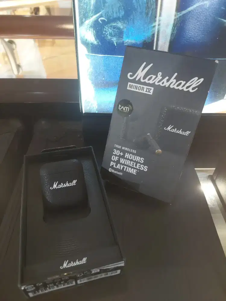 Marshall Minor IV || Earphone marshall promo garansi resmi TAM