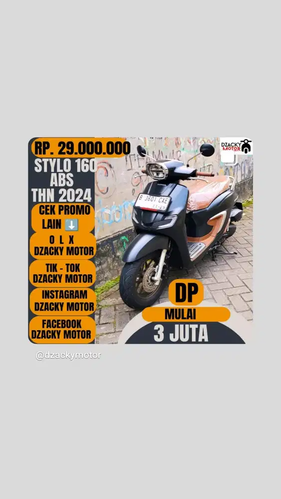 STYLO 160 ABS 2024 SECOND LIKE NEW