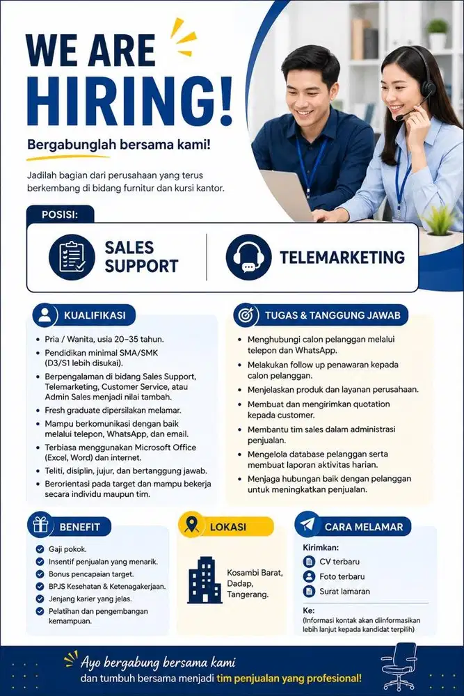 Sales Support dan Telemarketing