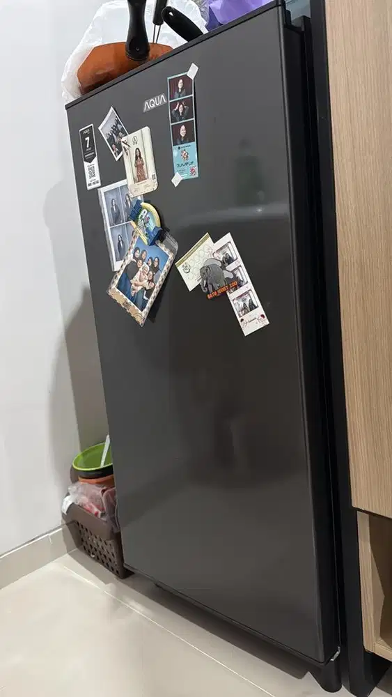Kulkas Aqua sharp 1 pintu uk 165 liter