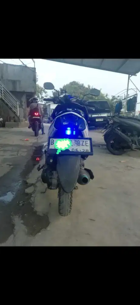 Dijual MIO GT WARNA BIRU TAHUN 2014
