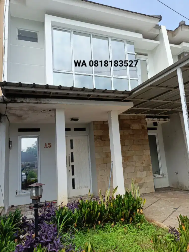 Disewakan rumah dekat Gerbang Tol Krukut (Depok Antasari)