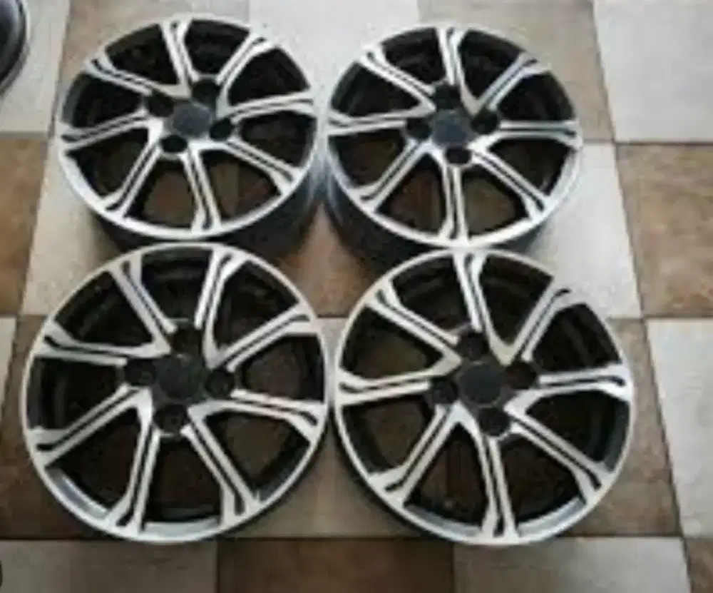 Velg OEM sigra facelit grey polish