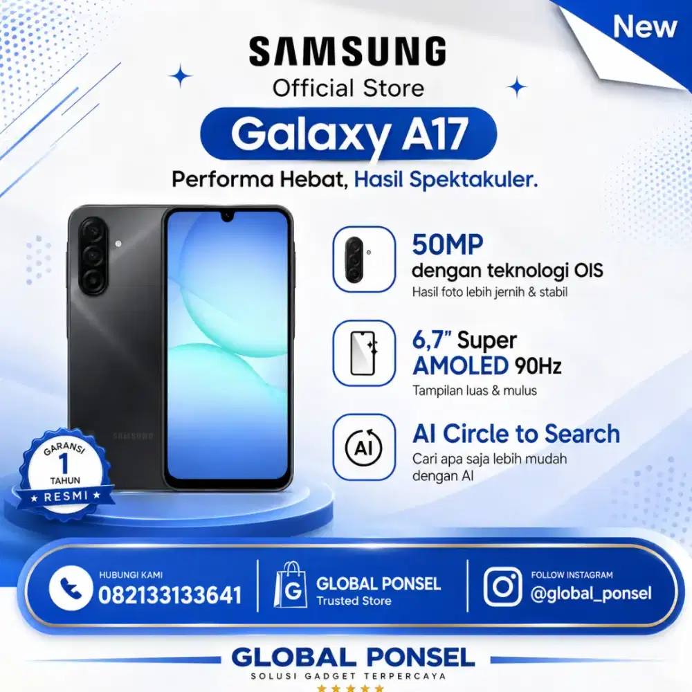 GALAXY A17LTE NEW ORI BISA CICILA