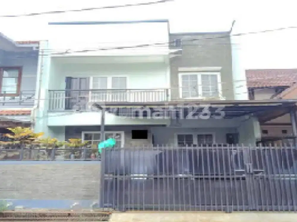 Rumah Lingkungan Nyaman Dekat Stasiun KRL dan Tol di Bintaro
