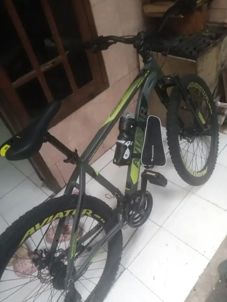 Pemakean baru 2 bulan sepeda Gunung
