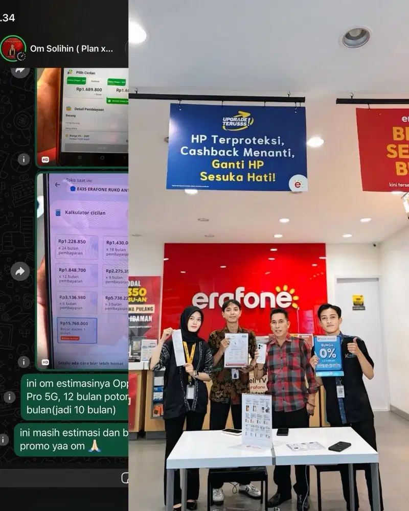 dp 200ribu ikut pre-order oppo reno 16 series gratis gift box bisa tt