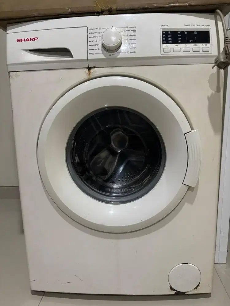 Mesin Cuci Sharp Front Loading ES-FL1082 – 8 Kg – Normal Siap Pakai